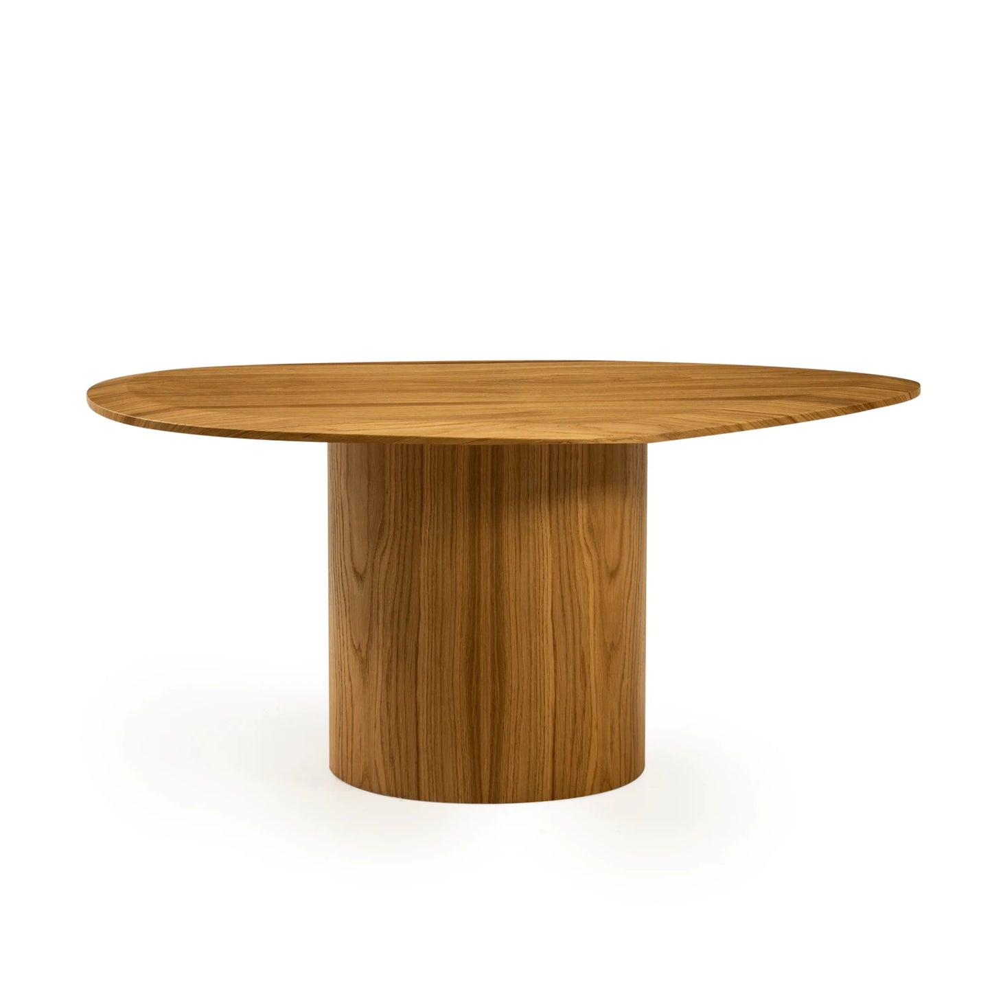 Mercan koleksiyonu - Meşe tabla ve ayaklı amorf yan sehpa